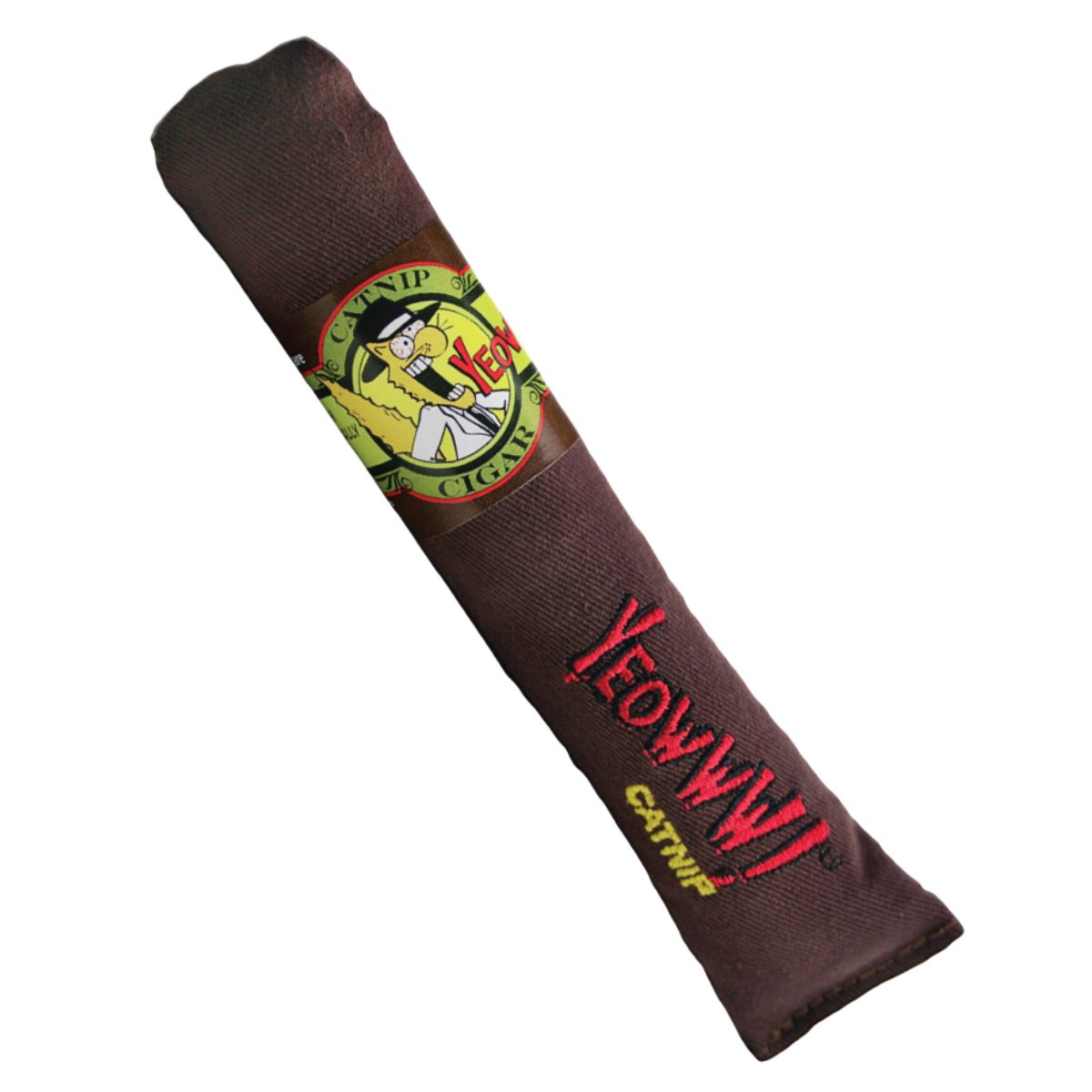 Yeowww Cigar original Brown Singles, Zigarre mit Katzenminze