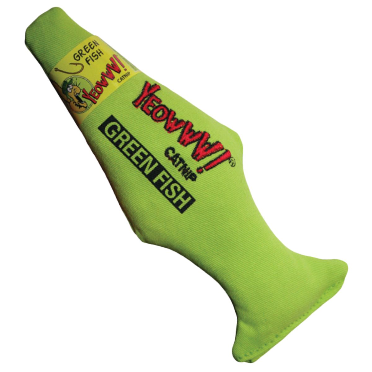 Yeowww Green Fish, Grüner Fisch mit Katzenminze