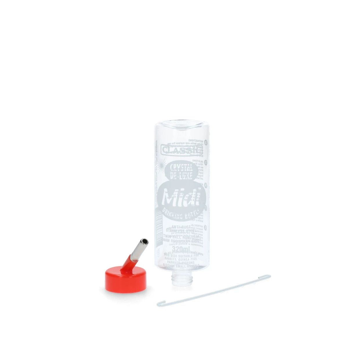 Classic Crystal Deluxe Trinkflasche für Nagetiere