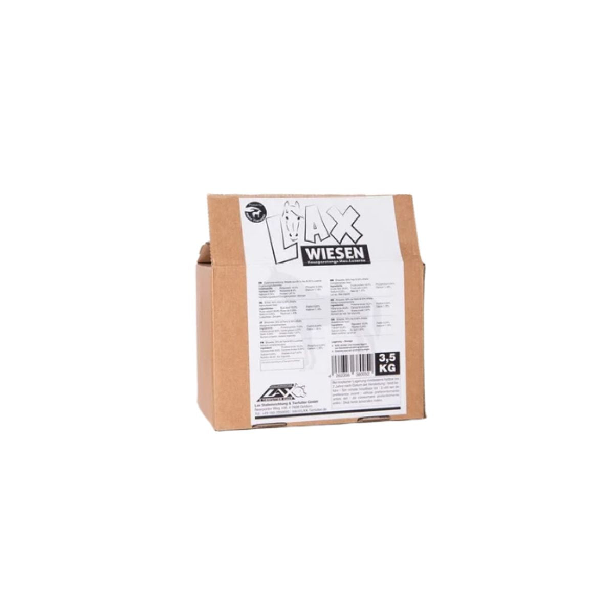Lax Wiesen Knusperstange Luzerne/Heu für Pferde, 4 Stück, 3,25 kg