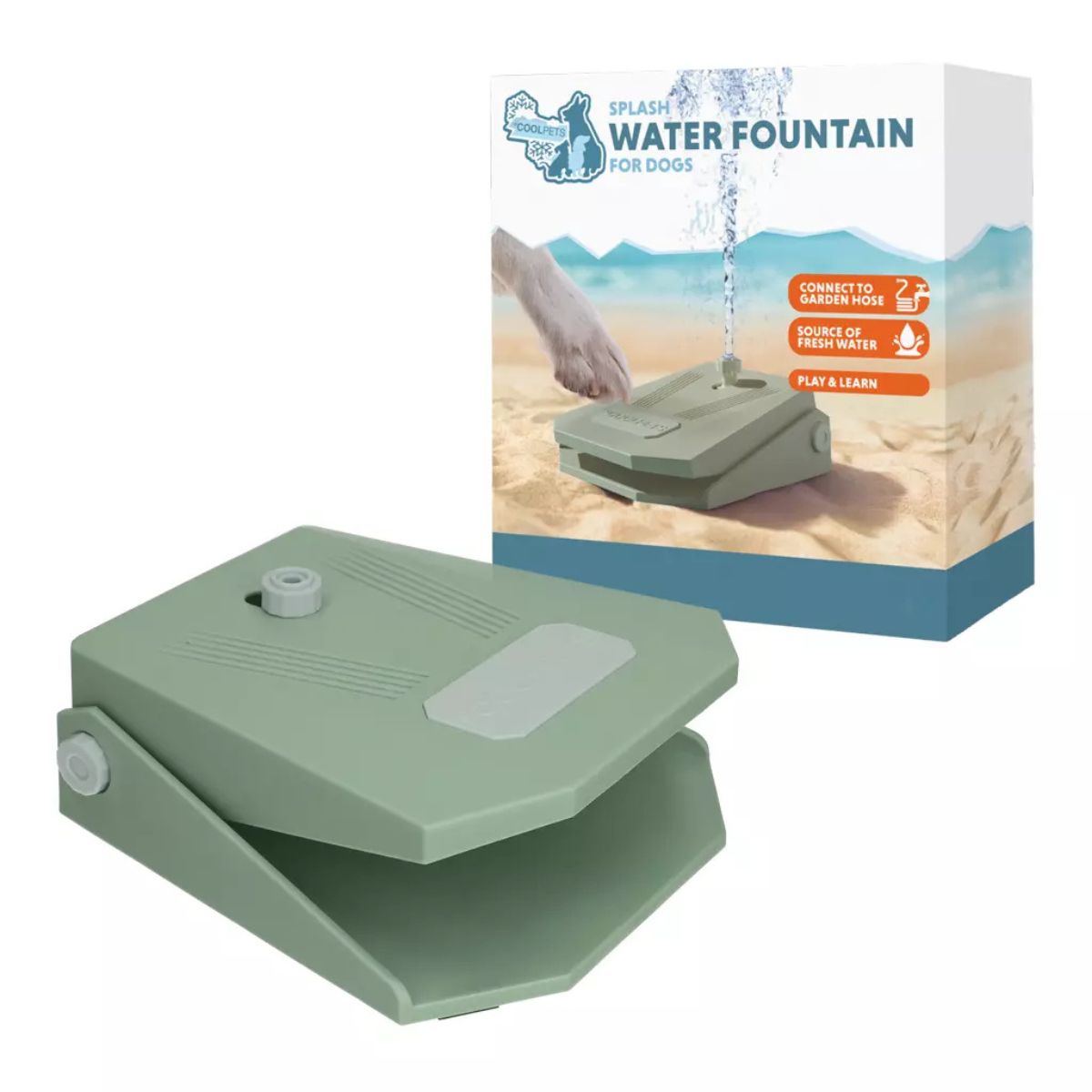 Coolpets Splash Water Fountain Wasserbrunnen