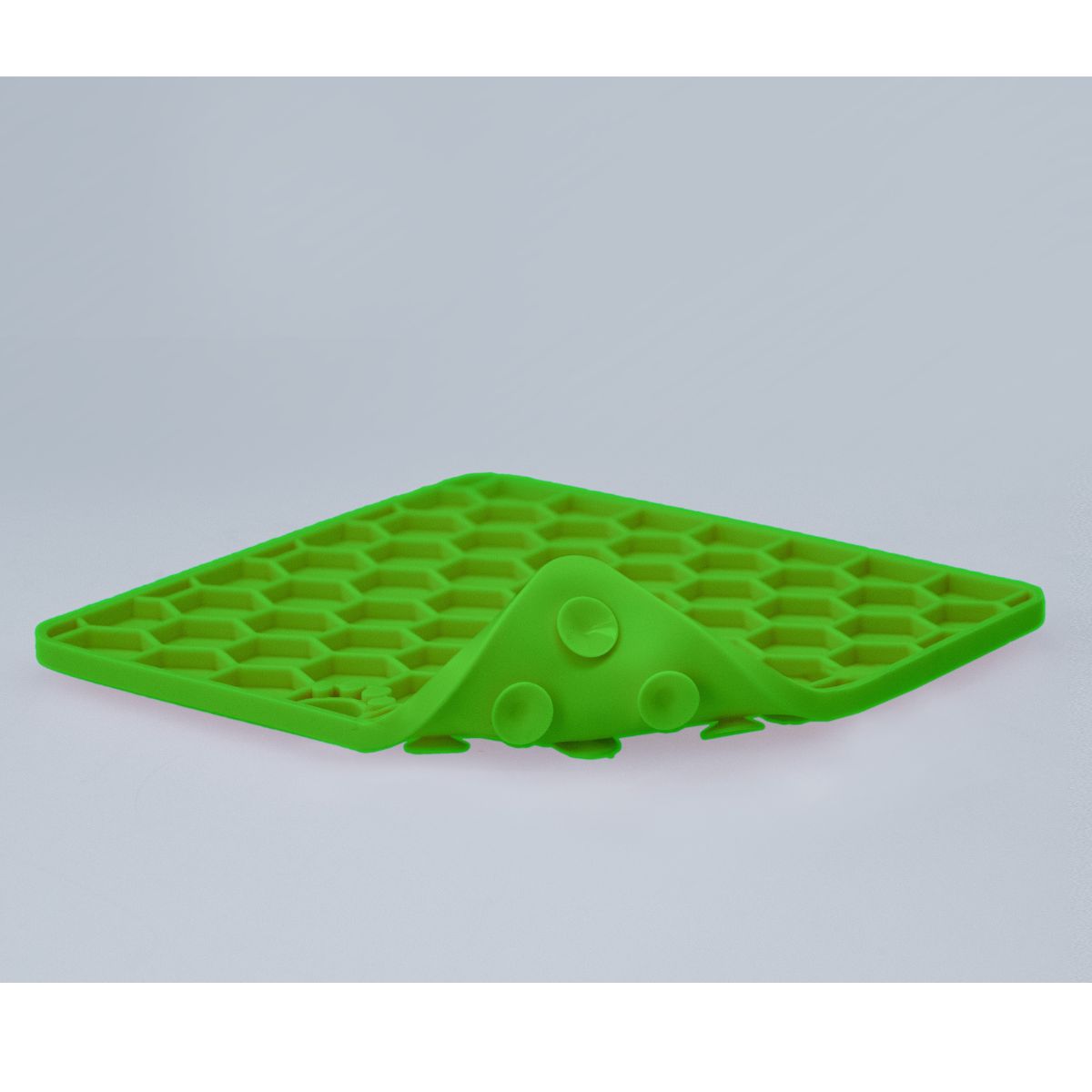 Eat Slow Live Longer Fun & Relax Schleckmatte Anti Schling Matte Grün