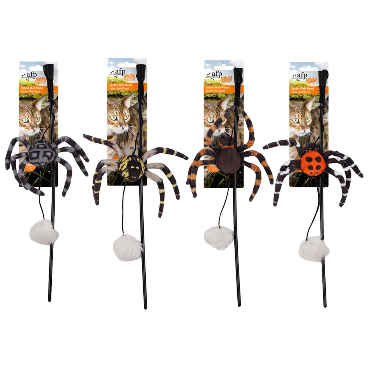 AFP Naturel Spider Web Wand mit Katzenminze
