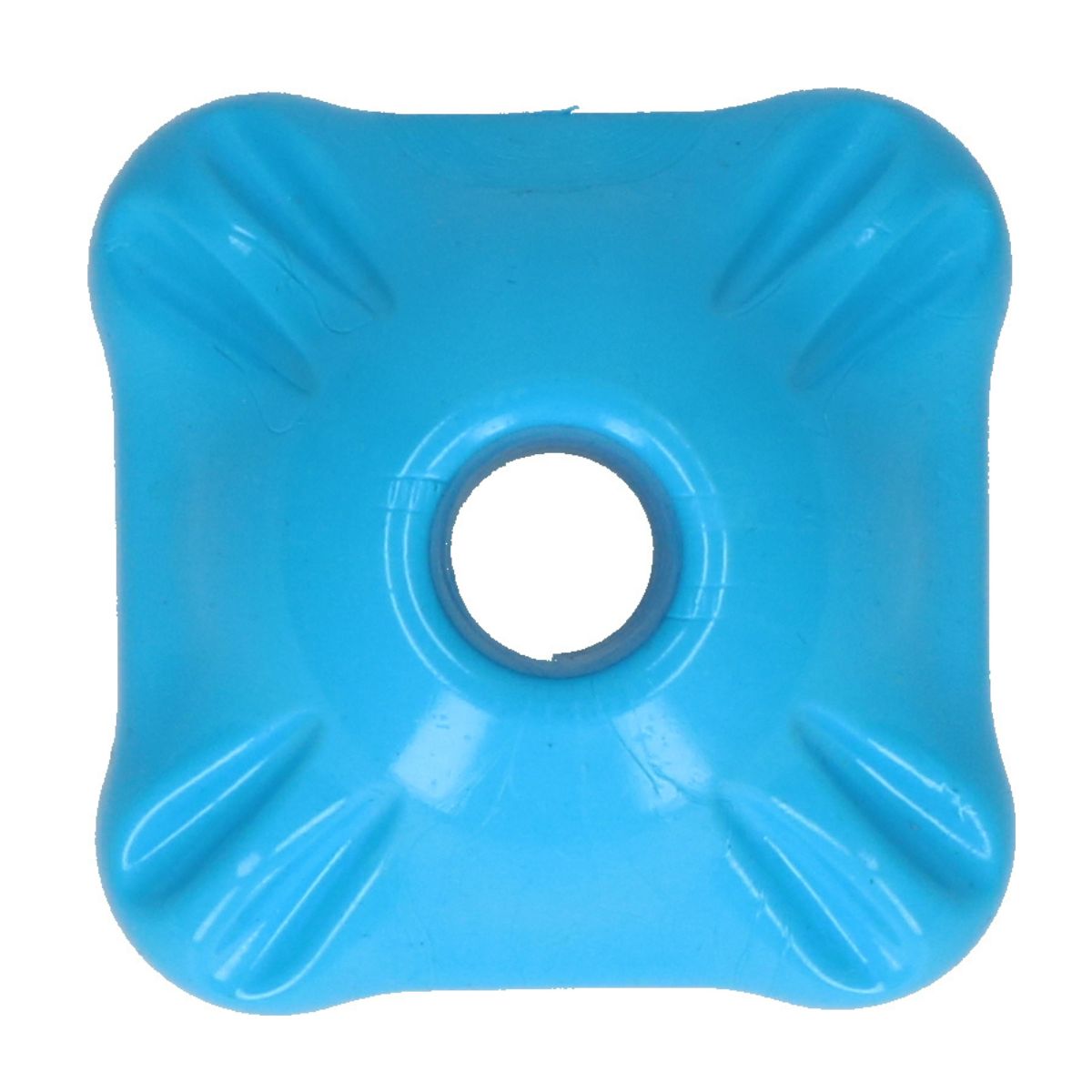 Jolly Flex-n-Chew Squarble Blau Medium Kauspielzeug für Hunde