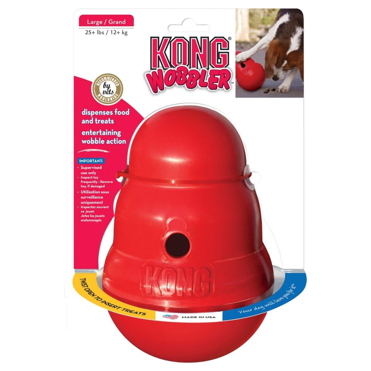 KONG Wobbler (L) 19 cm