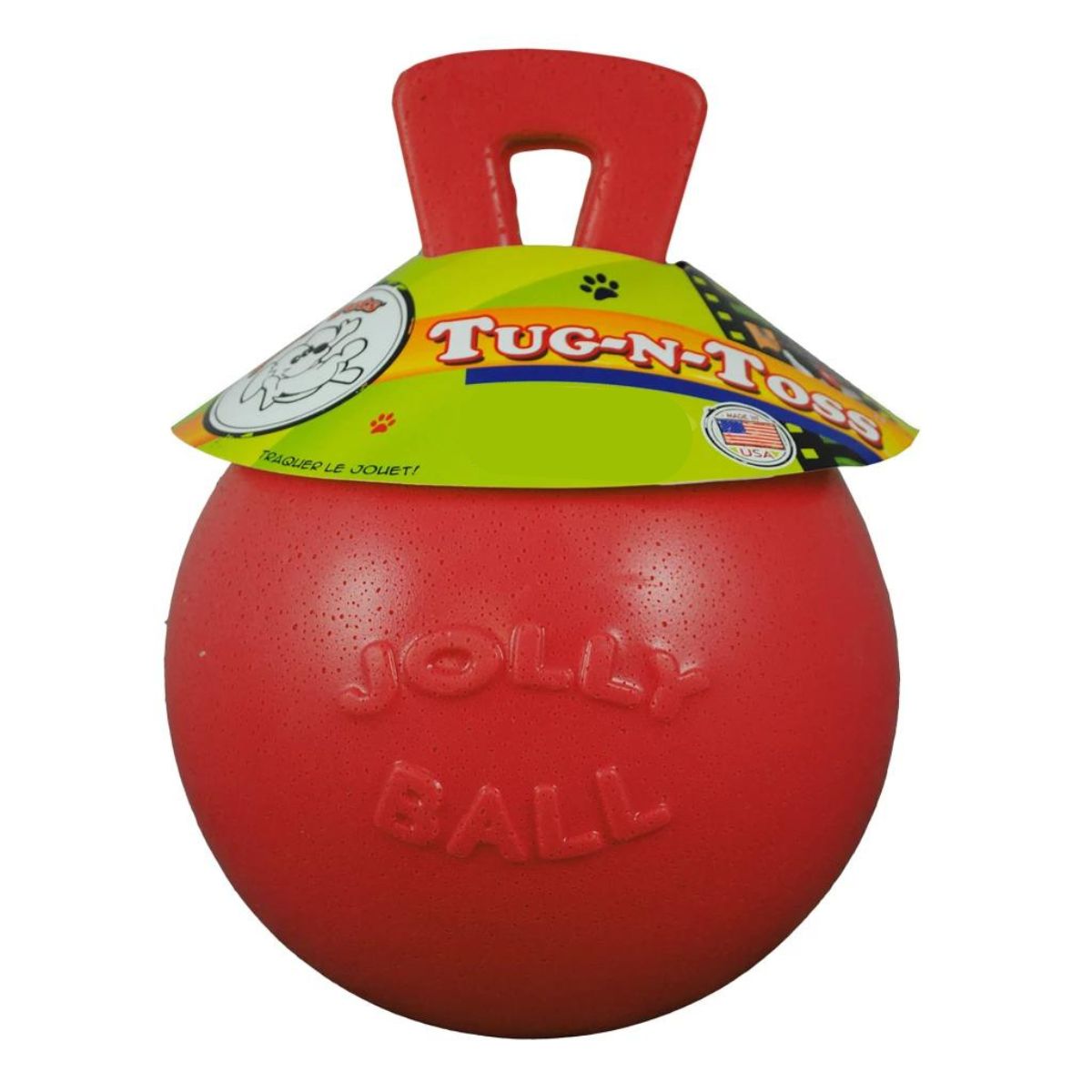Jolly Tug-n-Toss 10 cm Rot