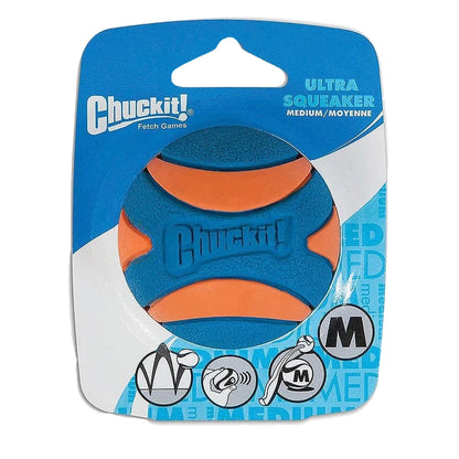 Chuckit Ultra Squeaker Ball Medium 6 cm 1er-Pack