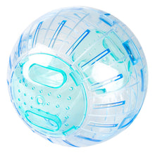 Duvoplus Trainingsball für Nagetiere Hamsterball Blau 18 cm