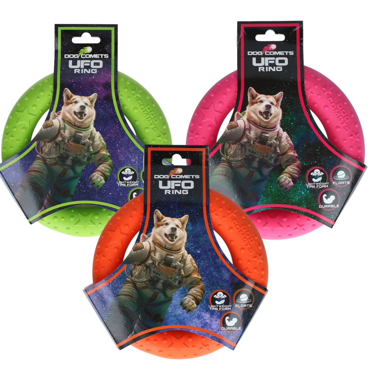 Dog Comets UFO Ring