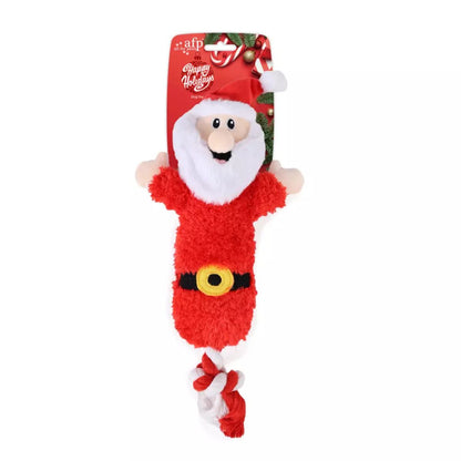 AFP Happy Holidays Merry Tug & Fetch Weihnachtsmann (Hund)