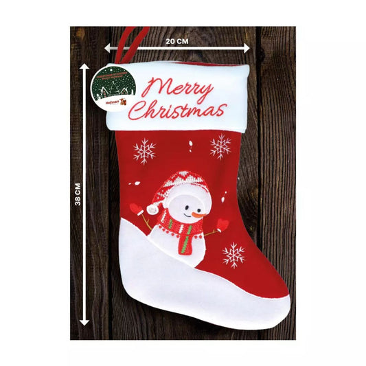 Weihnachtssocke Weihnachtsmann Christmas Stocking Wooly Santa