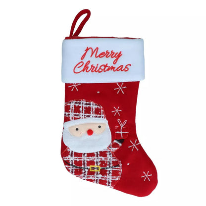 Weihnachtssocke Weihnachtsmann Christmas Stocking Wooly Santa