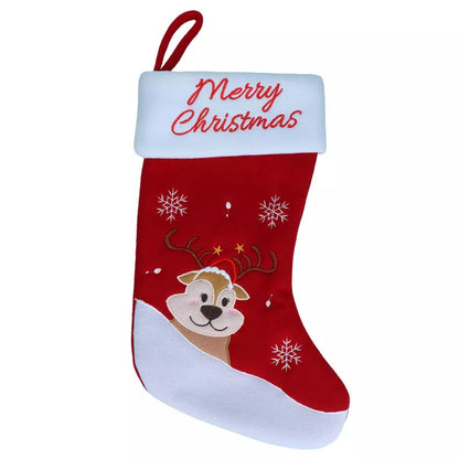 Weihnachtssocke Rentier Christmas Stocking Reindeer