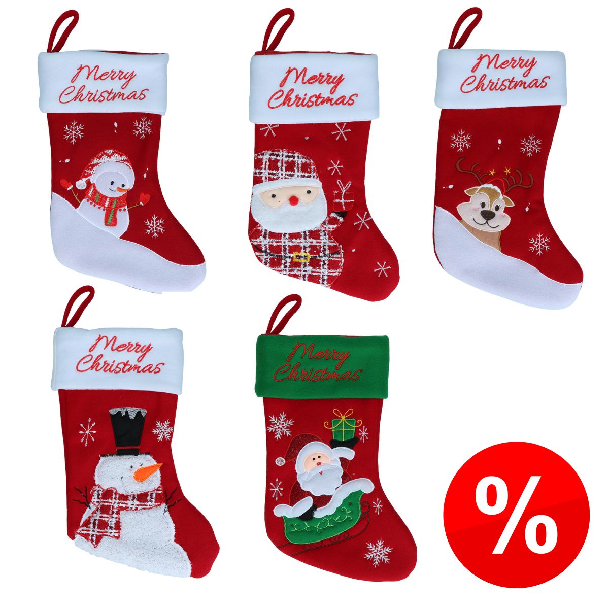 Weihnachtssocken Bundle - 5 Socken zum Special Preis