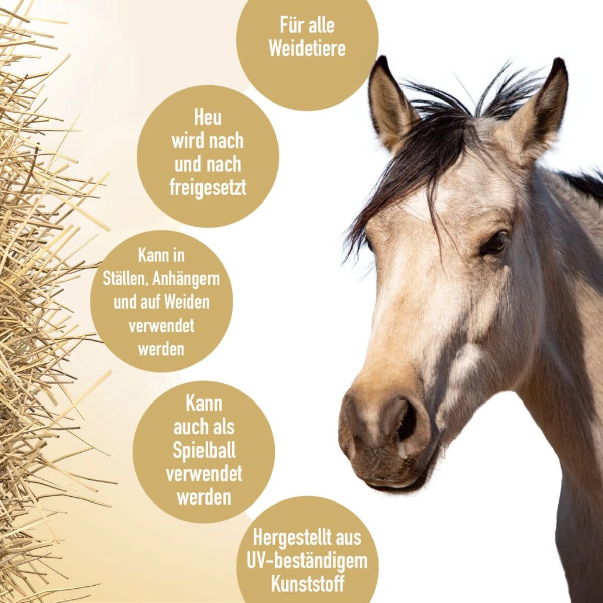 Hay Slow Feeder Fun & Flex, Excellent Horse