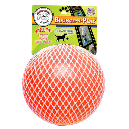 Jolly Ball Bounce-n Play 11cm Orange (Vanilleduft)
