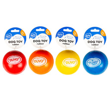 Duvoplus Gummi-Hüpfball, hart, 8,5 cm, 1Stück, farbig sortiert