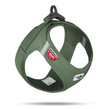 Curli Vest Hundegeschirr curli Clasp Schnalle Air-Mesh Moss (Grün)