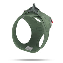 Curli Vest Hundegeschirr curli Clasp Schnalle Air-Mesh Moss (Grün)