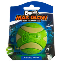 Chuckit Max Glow Ultra Squeaker Medium 6 cm 1er-Pack
