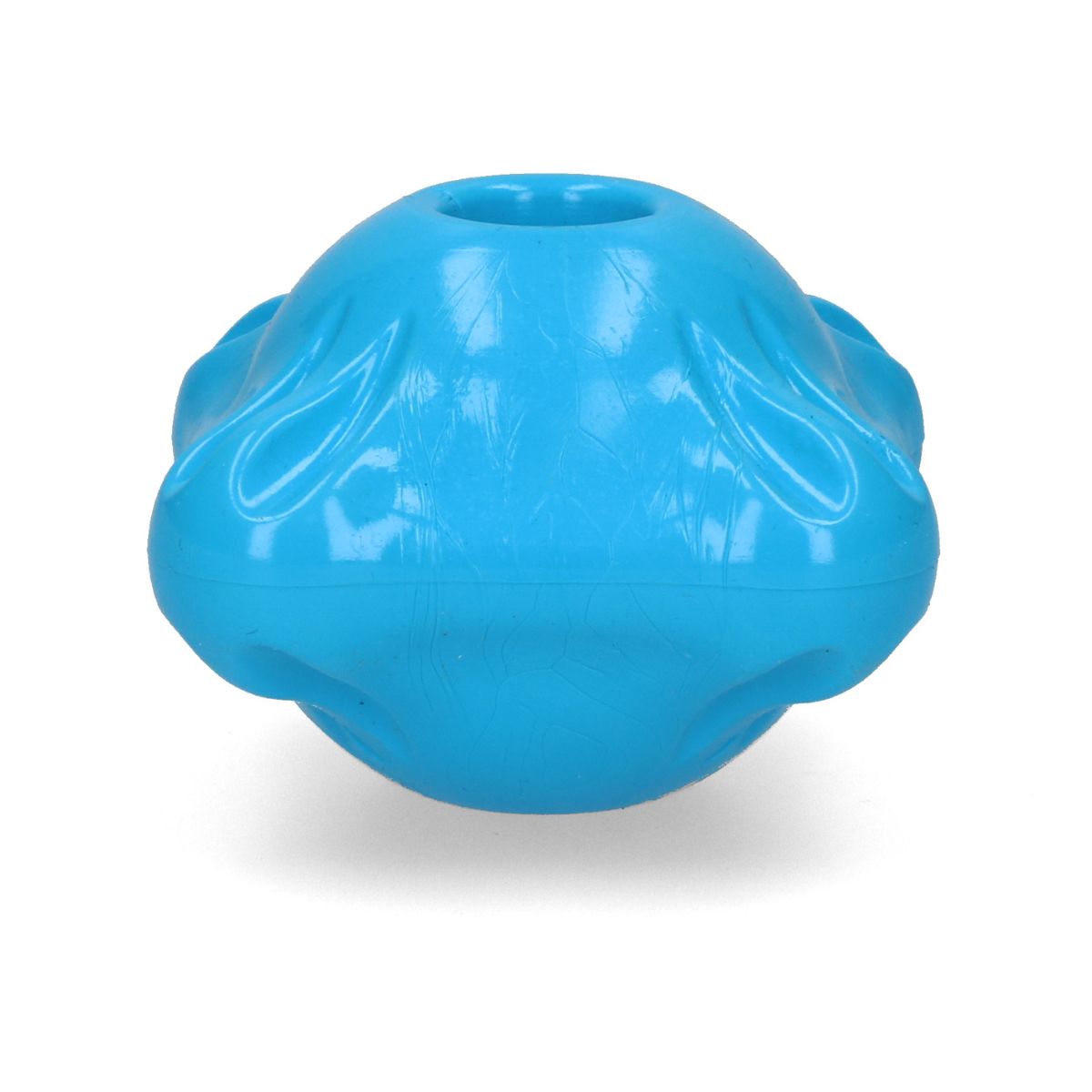 Jolly Flex-n-Chew Squarble Blau Medium Kauspielzeug für Hunde