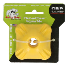 Jolly Flex-n-Chew Squarble Gelb Small Kauspielzeug für Hunde