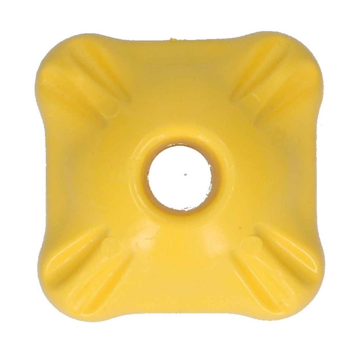 Jolly Flex-n-Chew Squarble Gelb Small Kauspielzeug für Hunde