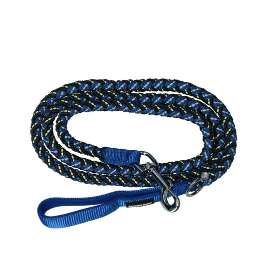 Triple Safe Hundeleine, blau, 1,8 M