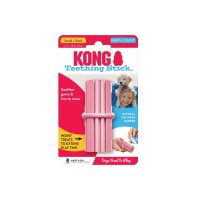 KONG Puppy Teething Stick (S), Spielzeug-Kauknochen für Welpen