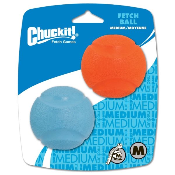 Chuckit Fetch Ball Medium 6 cm 2 Pack